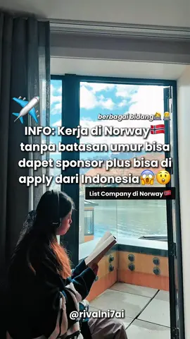 🇳🇴 MAU KERJA DI NORWAY? ✈️✨ Ini 5 cara legal buat kerja, riset, atau tinggal lama di Norway sesuai kondisi kamu! 💡 1. Skilled Worker Visa 🔹 Untuk profesional dengan skill & kualifikasi khusus 🔹 Butuh tawaran kerja resmi dari perusahaan Norway 🔹 Cocok buat yang cari kerja jangka panjang & pathway PR 💡 2. Seasonal Work Visa 🔹 Untuk pekerjaan musiman (misal: pertanian, perikanan, hospitality) 🔹 Durasi sesuai musim & kontrak kerja 🔹 Cocok buat pengalaman kerja internasional & tabungan Euro 💡 3. Job Seeker Visa 🔹 Bisa tinggal di Norway sambil cari kerja 🔹 Butuh bukti dana hidup dan kualifikasi pendidikan tinggi 🔹 Memudahkan networking & interview langsung dengan employer 💡 4. Exchange Programs & Cultural/Organizational Work Visa 🔹 Untuk program pertukaran budaya, kerja organisasi, atau kolaborasi proyek antar negara 🔹 Durasi tergantung jenis program & sponsor 💡 5. Vocational Training & Research Visa 🔹 Untuk pelatihan kejuruan atau riset di Norway 🔹 Cocok buat upgrade skill atau riset S2/S3 dengan institusi Norway 📌 Syarat umum dokumen: ✅ Paspor berlaku min. 6 bulan setelah kedatangan ✅ Ijazah & transkrip pendidikan tinggi / pelatihan vokasi ✅ Sertifikat skill profesional (jika ada) ✅ Surat tawaran kerja / kontrak kerja resmi (untuk skilled & seasonal visa) ✅ Bukti dana cukup di rekening bank ✅ Sertifikat bahasa Inggris/Norwegia (jika diminta) ✅ Asuransi kesehatan komprehensif ✅ Surat keterangan catatan kepolisian (police clearance) ✅ Bukti akomodasi di Norway 🎯 TIPS PENTING: 💡 Siapkan CV & dokumen dalam Bahasa Inggris / Norwegia 💡 Riset salary standard Norway biar negosiasi lancar 💡 Gunakan situs resmi UDI Norway untuk update visa & lowongan ✨ “DON’T WAIT FOR THE PERFECT MOMENT — CREATE IT YOURSELF!” 💪 ✨ “IT IS NEVER TOO LATE TO START AGAIN.” 💪 📱 Follow @rivalni7ai untuk info visa, kerja, dan beasiswa global lainnya ▶️ YouTube: AIVINS Journey 🎥 TikTok: @rivalni7ai