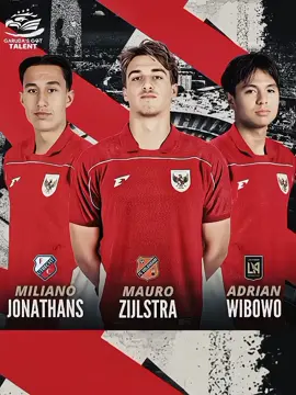 Tiga penyerang muda yang siap memperkuat Timnas Indonesia🇮🇩  di ajang FIFA Match Day melawan Chinese Taipei dan Lebanon! 1. Miliano Jonathan (21/RW/1,78m) - FC Utrecht 🇳🇱 2. Mauro Zijlstra (20/ST/1,88m) - FC Volendam 🇳🇱 3. Adrian Wibowo (19/RW/1,82m) - Los Angeles FC 🇺🇸 #timnasindonesia #milianojonathans #maurozijlstra #adrianwibowo  #foryou 
