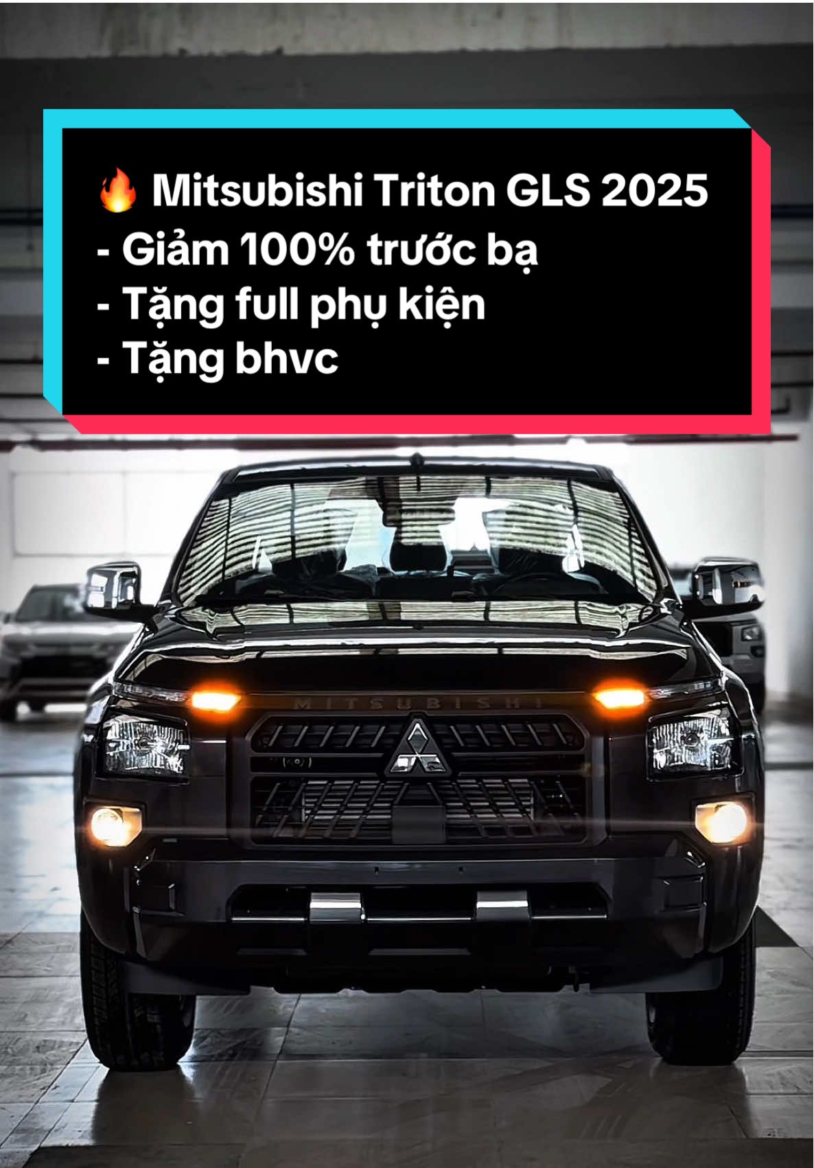 🔥 Mitsubishi Triton GLS 2025, Giảm 100% trước bạ, Tặng full phụ kiện, Tặng bhvc,…Xem xe hcm, đủ màu giao ngay.  #mitsubishi #triton #tritongls #tritonpremium #tritonathlete 