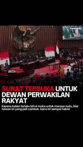 Sumɓer masalah bangsa ini ada di parlemen mereka tidak pro rakyat tapi pro koruptor krn anggota parlemen bnyk yg jd koruptor  klau pro rakyat seharusnya dpr sahkan undang undang perampasan aset  #dprsarangkoruptor #bubarkandpr #sahkanuuperampasanaset #dpr @TikTok Indonesia @DPC PSI TBK KEC TULUNG KLATEN @Gibran Rakabuming @Joko Widodo 