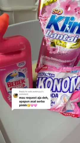 Replying to @suds.wateryyy serba pinky2 ya kak • pake colek yg lagi naik daun 