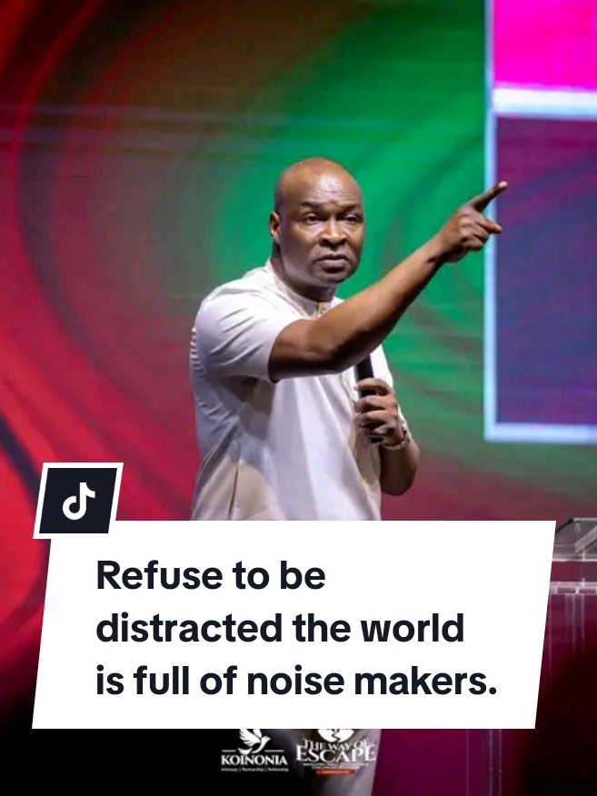 Refuse to be distracted the world is full of noise makers. #CreateWithEffects #capcut #apostlejoshuaselman #video #apostlejoshuaselmannimak #creatorsearchinsights2025 #creatorsearchinsight #propheticword #trendingvideo #videoviral #viralvideos #challenge #viraltiktok #createwitheffects 