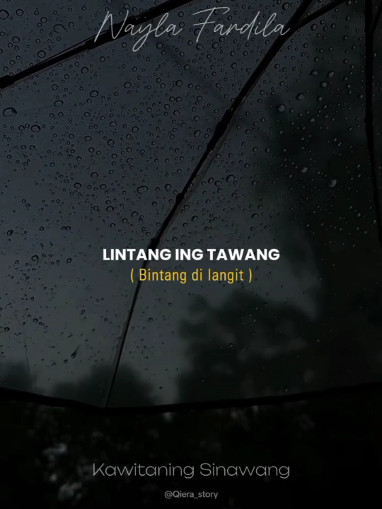 Kawitaning sinawang - Nayla Fardila #kawitaningsinawang #naylafardila #liriklagu #musicstory #CapCut 