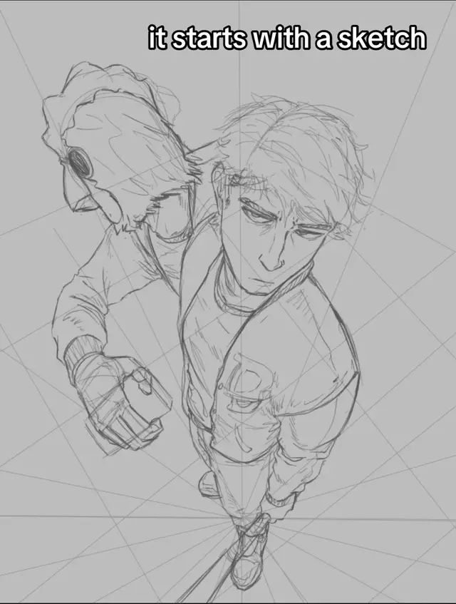 [[DO YOU KNOW WHAT TIME IT IS??]] #hotlinemiami #fanart #jacket #drawing #fyp 