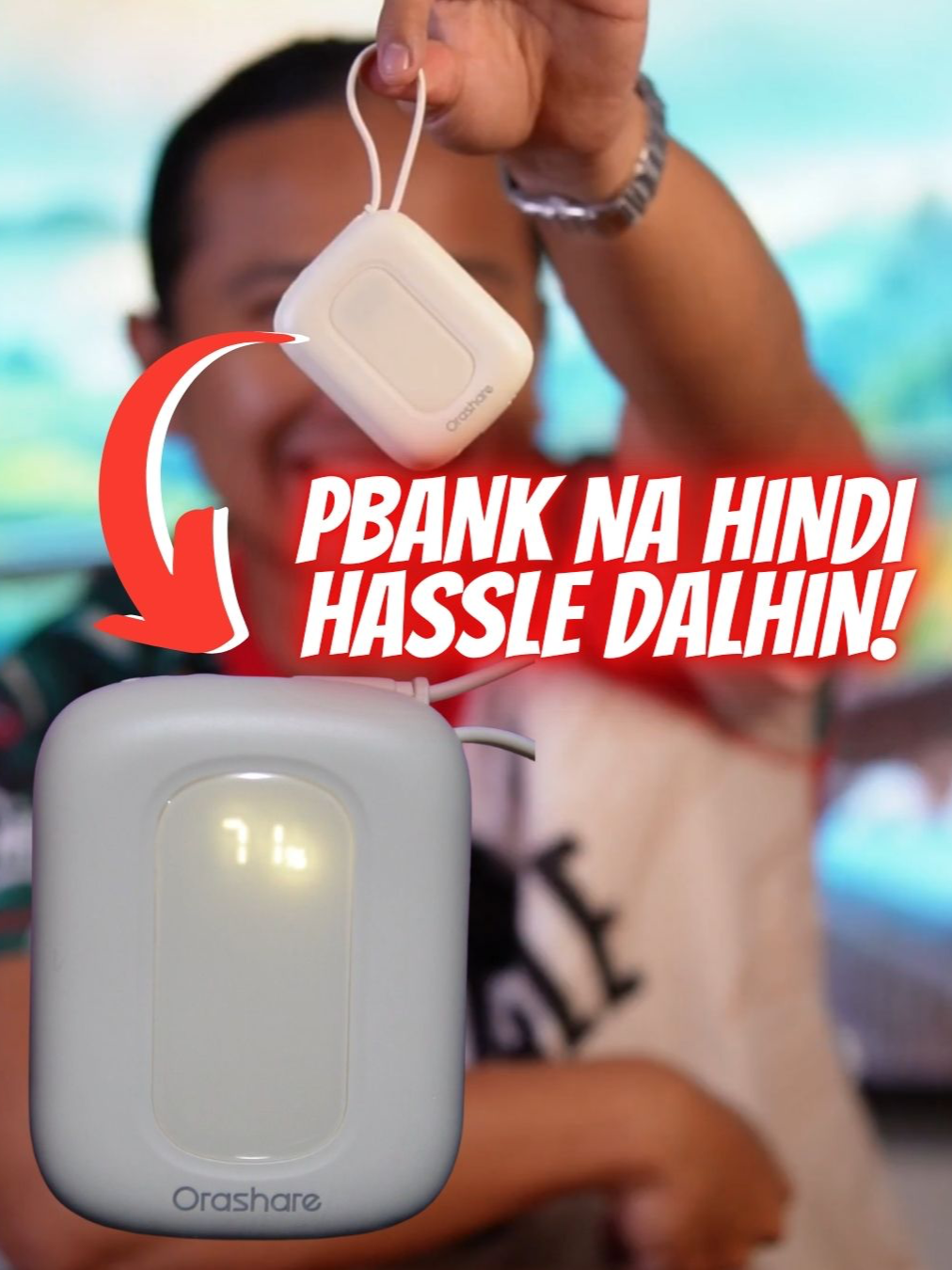 Ultra-Compact Orashare PCM12Max Maliit pero Grabe ang Power! 10000mAh, 35W Super Fast Charging, LED Display at Built-in Cables!
