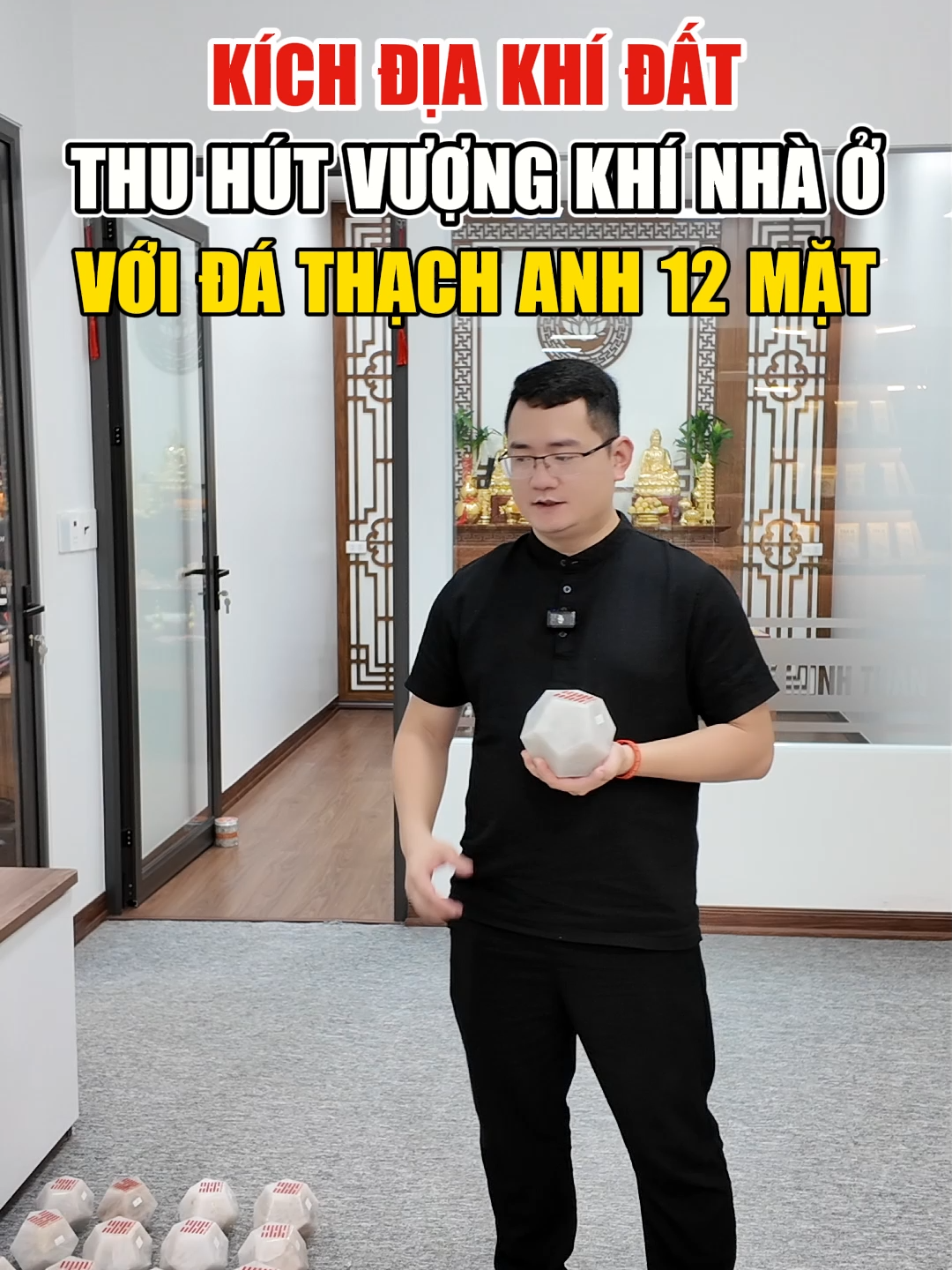 Kích Địa Khí Đất Thu Hút Vượng Khí Nhà Đá TA 12 Mặt #thaytuankhamnha #phongthuyhuongnha #phongthuy