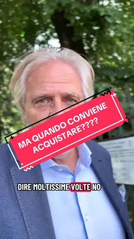 PREZZI TROPPO ALTI.... Non conviene più acquistare! in ogni parte del mondo si sente spesso dire questa frase! Per esperienza, posso dirvi che questa è la frase di chi NON INVESTIRA MAl, di chi, se i prezzi sono bassi dirà che il mercato è in crisi e non conviene. Al contrario se i prezzi sono alti, dirà che sono troppo alti e non conviene.... Insomma chi non vuole o non può acquistare, non ha il coraggio di ammetterlo e si inventa tutte le scuse per non fare nulla, nel suo inconscio cerca la giustificazione. IN REALTÀ GLI AFFARI SI POSSONO FARE SEMPRE E IN OGNI SITUAZIONE, ma questo è un altro discorso, solo per i veri investitori. Agli altri lasciamo fare il 
