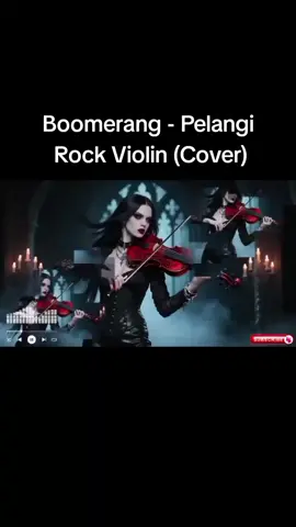 Boomerang - Pelangi Violin (Cover) Video ini di buat dengan bantuan teknologi kecerdasan AI #boomerangband #jecovoxband #royjeconiah #johnpaulivan #coverlagu 