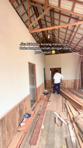Coba aja dulu, pasti kepikiran 🤭 #bangunrumah #rumahkayu #rumahkayuminimalis #rumahsendiri #bikinrumah 