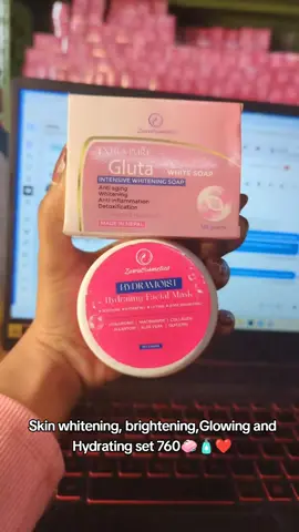 Skin brightening and glowing set 🍓🧼🧴❤️#and #trendingvideoviral #kerataintreatment #mildcleaser #aquasunscreen #AffiliateMarketerModeOn💁✨❤️ #zuwacosmetics #kojicbodywash #oilyskincare #retinol #hydramoist #glutathione 