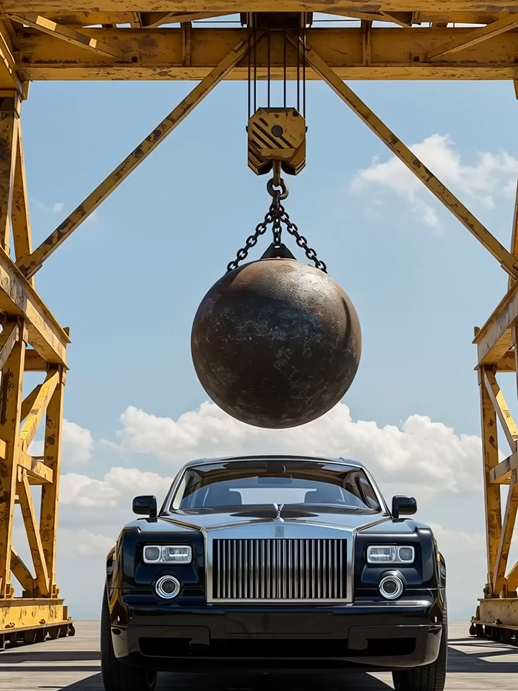 Will the Rolls-Royce Survive This GIANT Drop Test_! 😱
