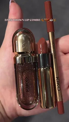 Sonbahar geldiyse eğer bu komboya bakmalısın 🍂🍁 Creamy colour lip pencil 22 3D LE Lipgloss 44 Gossamer emotions lipstick 138 #kiko #kikomilano #makyajvideoları #makyajönerileri #kiko44    @kikomilano @kikomilanoturkey 