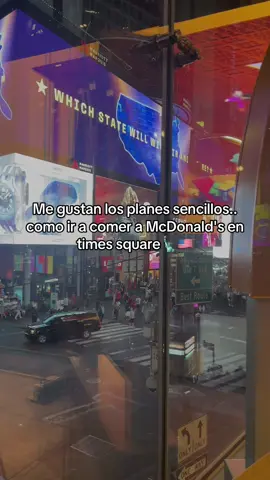 Sueño cumplido🗽🇺🇸 #Newyork #timesquare #mcdonald #FYP #NY 