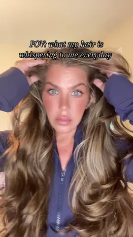 All thanks to the @MONAT Store system! The IR thickening line.   Here I used the new Mousse & added some texturing spray ! My hair loves me #hairtok #monathair #monat #HairCareTips #hair 