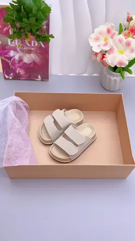 Dép lê đế cao su mềm quai da lộn #lonashop #deptreem #depchobe 