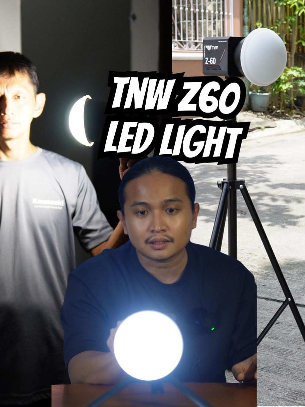 Secret sa Magandang Setup, Maliwanag at Pang-Pro Shots! TNW Z60 LED Video Light