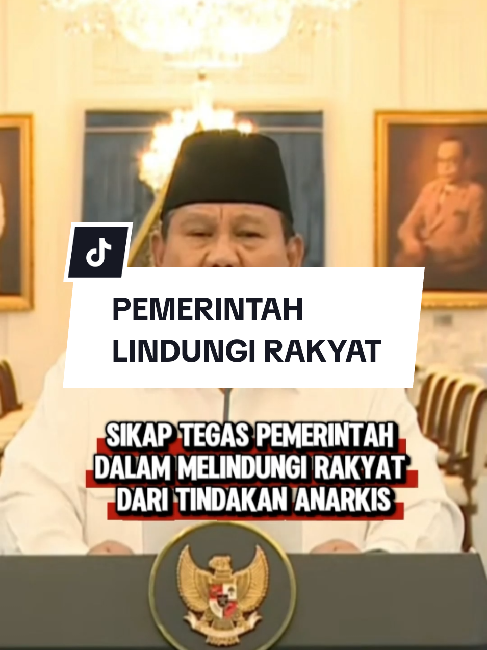 sikap tegas pemerintah dalam lindungi rakyat #prabowo #pemerintah  #BersamaPresiden #PrabowoPapaDunia  #PresidenKhatulistiwa 