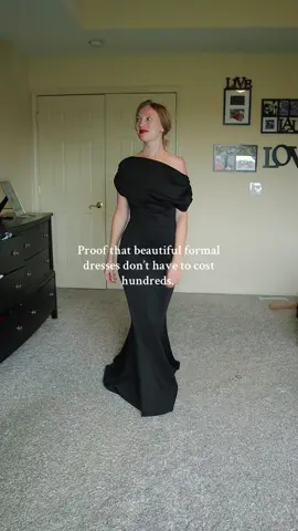 Formal dress on a budget - I got you covered! A beautiful affordable evening dress can and does exist!  #formaldress #affordablefashion 