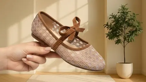 ✨sepatu manis dengan sentuhan elegan✨#flatshoes #sepatuwanita #setelanwanita #fyppppppppppppppppppppppp 