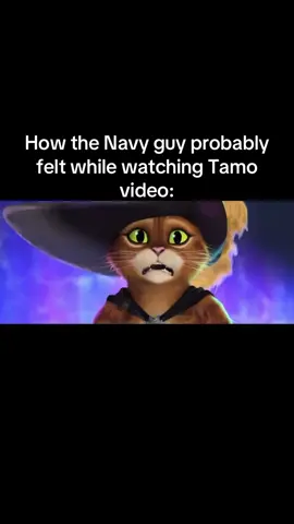 Bro might be L #fyp #tamo #navy #racism #pussinboots 