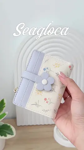 SeaGloca New Flower Macaron wallet card coin purse🌸🎀  #seagloca #seaglocawallet #seaglocabag #smallwallet #cardholder 