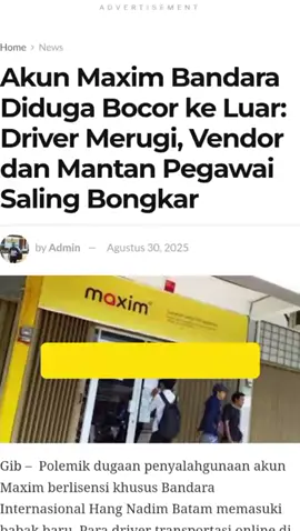 Ternyata dari kantornya saja sudah banyak oknumnya! Demi bisa mendapatkan keuntungan lain!  #terbongkar #kebusukan #ojol #maxim #suaraojol 