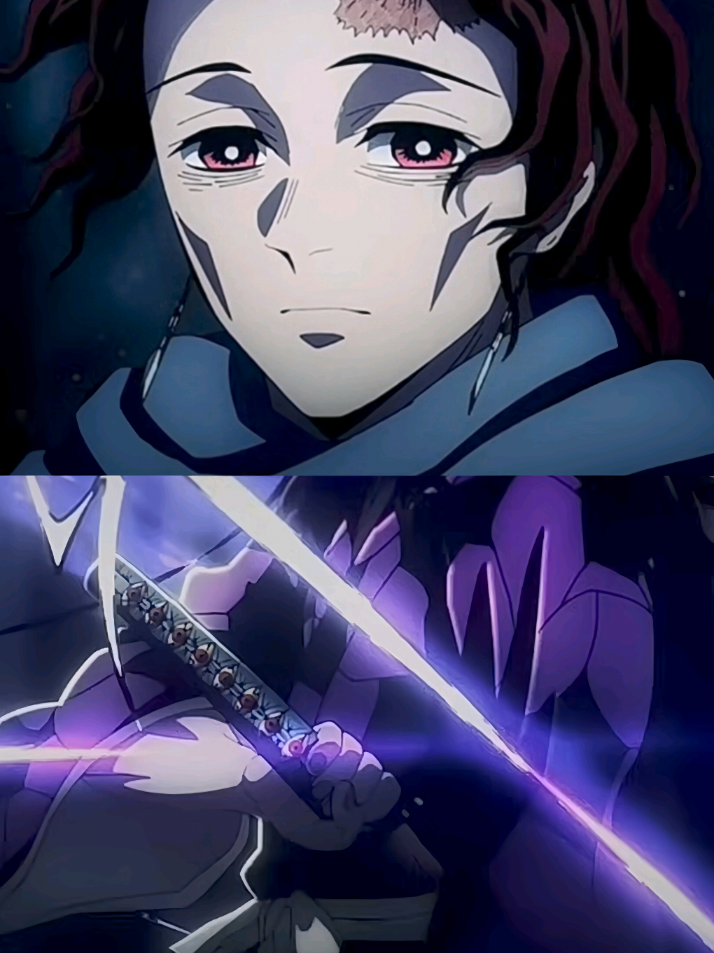 duo el menebas secepat kedipan mata 🥶 #tanjuro #kokushibou #demonslayer #kimetsunoyaiba #fyp 