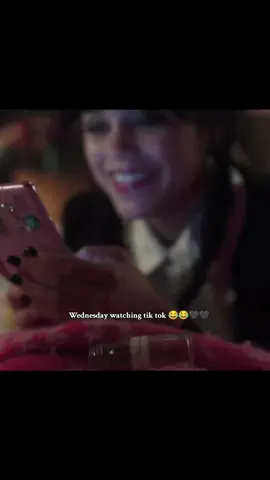 She's so cute 🥺🖤#rec #recommendations #jennaortega #wednesday #emmamyers 