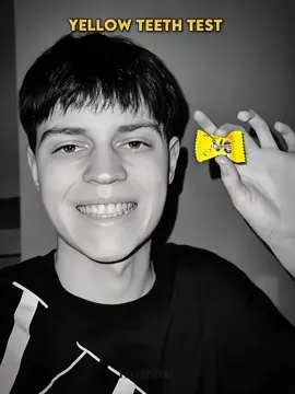 yellow teeth test filter #fyp #foruyou #treanding #trollface 