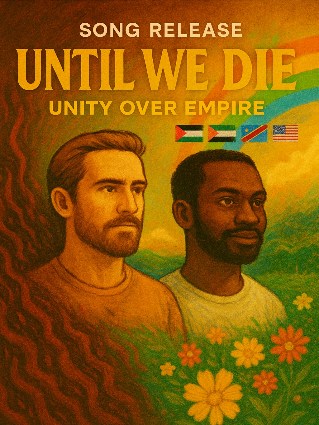 “Until We Die” — a call for ✨unity over empire✨, a song for love, truth, and freedom. 🎶🔥 #untilwedie #unityoverempire #newmusic #songoftheheart #truthandlove