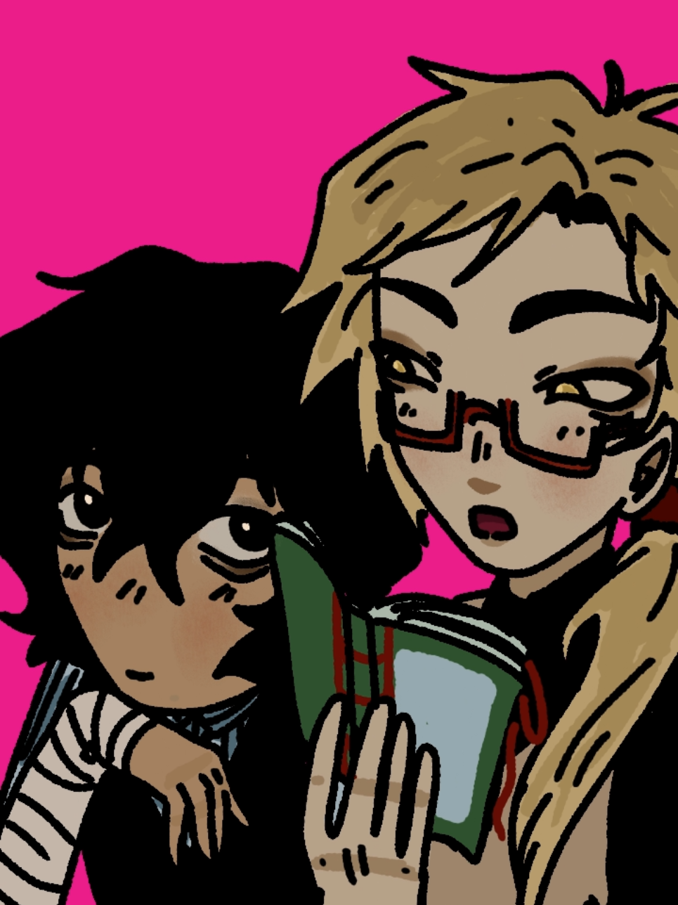 #fyp  #bsd #bungoustraydogs  #dazaiosamu #kunikida   ◆◆◆◆◆ aueahaha maybe a bit ooc but this was really fun to make, albeit time consuming. and yes..I know I did kunikidas hair wrong yet again, I realized halfway but refused to go back and redo it all. we can say the budget cut near the end was for dramatic effect heh 