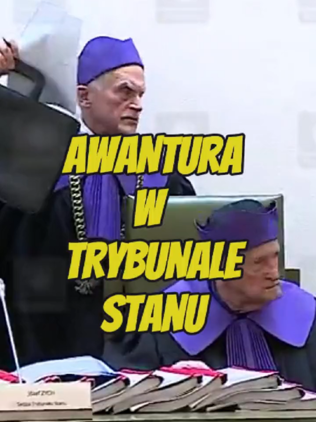 AWANTURA W TRYBUNALE STANU. Totalna kompromitacja nominatów Tuska w Trybunale Stanu. Chcą być w jednym postępowaniu świadkami i sędziami, czemu sprzeciwia się słusznie sędzia Piotr Andrzejewski.   