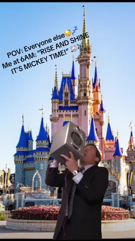 There is no one sleeping in on a Magic Kingdom Day! Rise and shine it’s Mickey waffle time! 🧇🐭🎠 #MagicKingdom #DisneyDay #DisneyVacation #DisneyMom #WaltDisneyWorld 