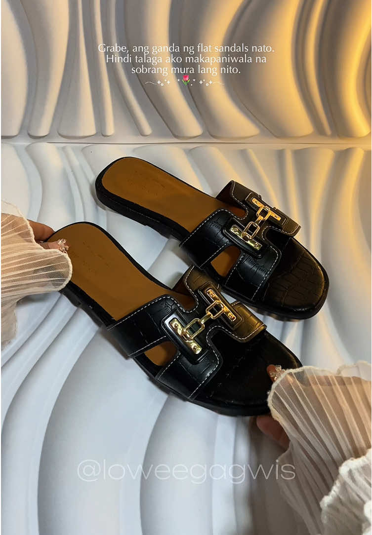 Grabe, ang ganda ng flat sandals nato. Hindi talaga ako makapaniwala na sobrang mura lang nito. Ang ganda ng quality at ang lambot ng tapakan💖✨ #sandals #sandalsforwomen #yotosandalsforwomen2025 #flatsandals #fashionsandals 