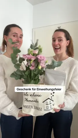 Eine kleine Geschenkidee für eine Einweihungsfeier 🥰 #einweihungsgeschenk #DIY #twins #zwillinge @Ina 