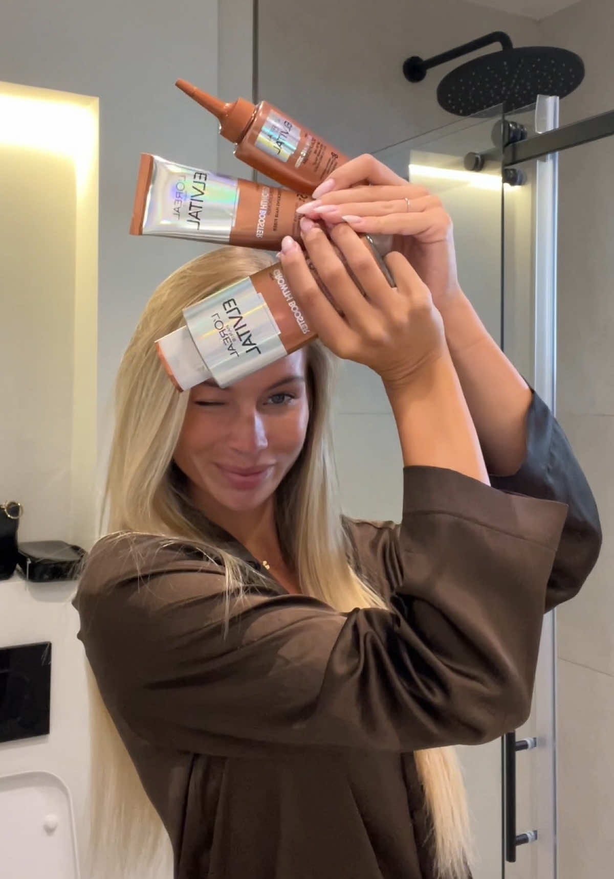 Advertisement for @L’Oréal Paris Lost so much hair with age and finally found a solution - or rather, the solution found me! Thank you #lorealparishair 