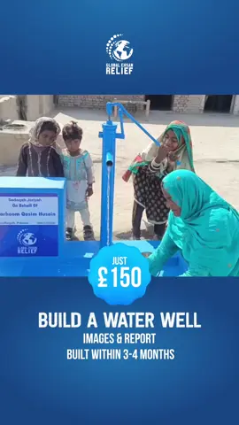 With just £150, you can bring clean, safe water to a home in Pakistan.