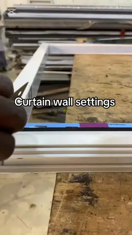Curtain walling made easy 0750924230 #aluminum #realestate #housing #fyppppppppppppppppppppppp #construction 