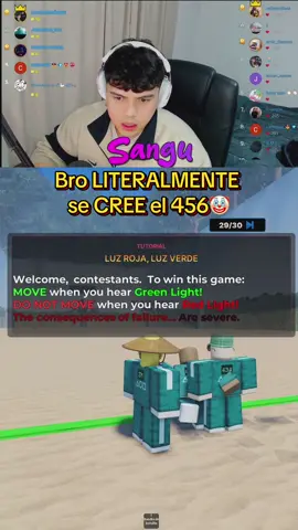 Bro EL CREE QUE ESTÁ EN LOS JUEGOS DEL CALAMAR EN ROBLOX 🤡🫵🏻#robloxfyp #ROBLOX #