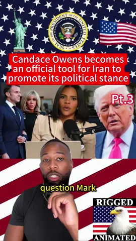 Candace Owens becomes an official tool for Iran to promote its political stance#fyp #foryou #candaceowens #greenscreen #usa 