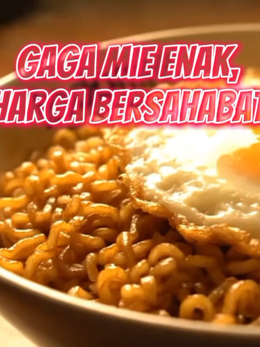 gaga mie. mie instan enak murah. #gagamie  ada gaga mie goreng, ada juga gaga mie kuah.