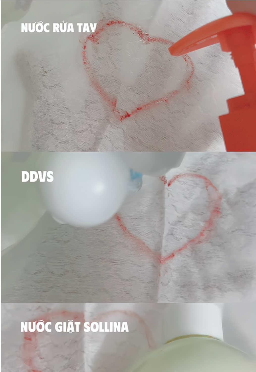 Bà nào vẫn còn giặt chip bằng nước tửa tay, ddvs hay nước giặt quần áo bình thường thì thay đổi đi nha #Sollina #nuocgiatdolot 