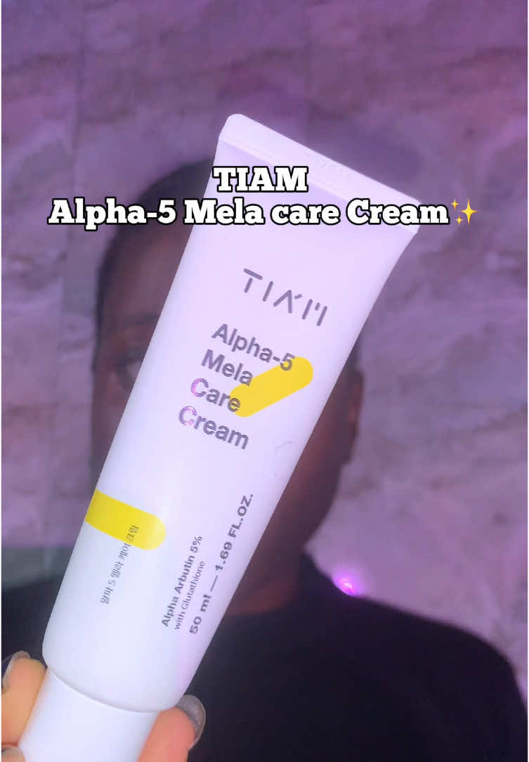TIAM Alpha-5 Mela Care Cream is designed for all skin types. It has a lightweight and gentle brightening formula. @TIAM_official  #tiam #tiamglow #melacream #darkspot #Melaspots #GlowyBase #glassskin #hyperpigmentation #kbeauty #koreanskincare #skincaretips #skincarehacks #skintok #yesstyle #stylevana #amazon #fyp #foryourpages 