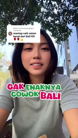 Replying to @banyuwangiijo Om Swastyastu say💓  >>>>>Hal baik dari cowok Bali yg bkin aku salut itu mereka tgg jwb full bisa menjadi penopang keluarga, cinta pada budaya dan agama, serta memiliki ketulusan dalam pergaulan dan berumah tangga.<<<< Titiyang nyuun pangaksama, titiang minta ijin ngidangang ngelingang sisi sane kirang nyenengin ring para lanang Bali, mangda dados eling tur dados pangeling ring sami🙏🏻 #baliwonderfull 