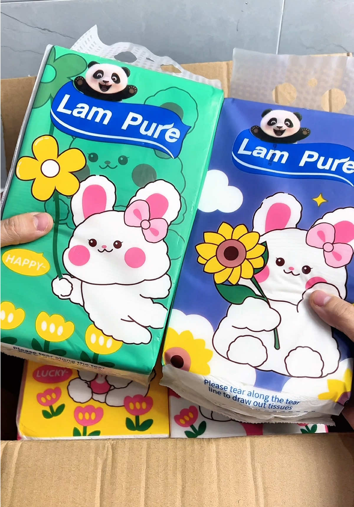 4 gói khăn giấy Lam Pure #giayruttreotuong #xuhuong  @Nhà Của Bích  @Nhà Của Bích  @Nhà Của Bích 