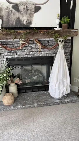 Lets get ready for halloween#halloween #ghost #DIY #falldecor #seasonal 