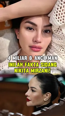 ‎4 Miliar & Anc@man, Inilah Fakta Sidang Nikita Mirzani! ‎#SidangNikitaMirzani ‎#PenegakanHukum ‎#JaksaTegas ‎#SaksiAhliBersuara ‎#FaktaPersidangan 