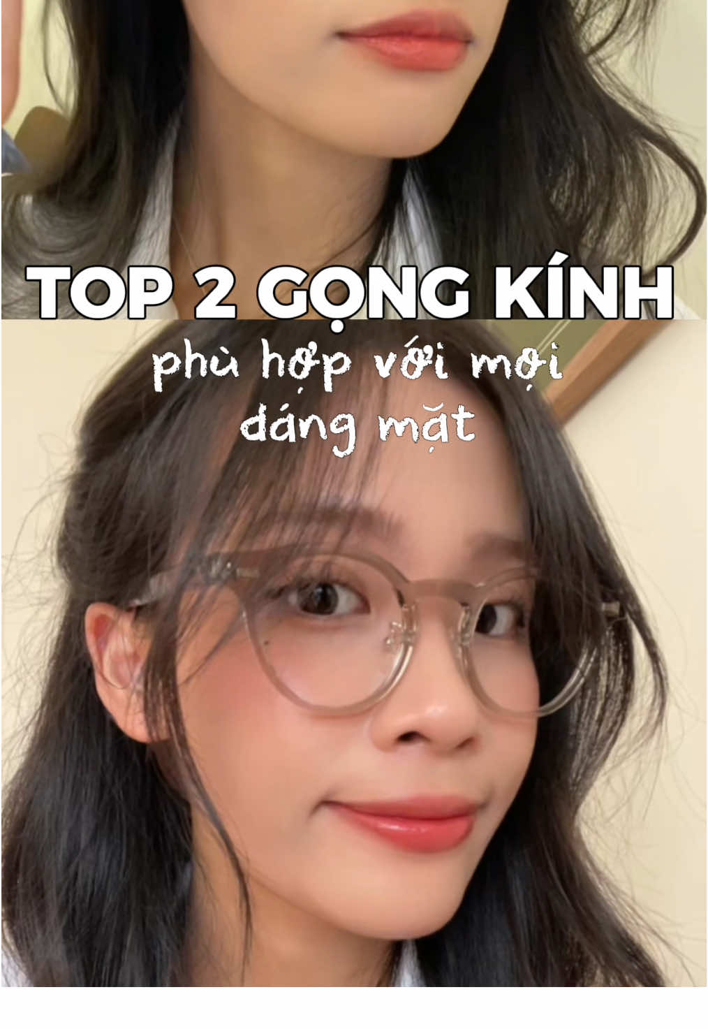 Các bà đang phân vân không biết mẫu nào hợp thì cứ 2 mẫu này mà chốt nha 🤭 #billyeyewear #kinhmatbilly #kinhmat #glasses #glassesgirl