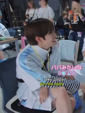 dede iyo be like “kakak ! adek ! aku papanya !” 🤣🤣🤣🤣 ini si iyo kebelet mau cepet gede banget 😭😭🤏🏻 #YUSHI #RYO #SAKUYA #NCT #NCTWISH 