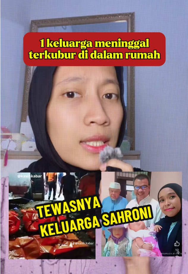 Lokasi penemuan di beberapa berita menyebutkan, di halaman belakang rumah, berita lain di dalam gudang dirumah nya. Siapa orang yang tega melakukan ini kepada keluarga Bapak Sahroni? 